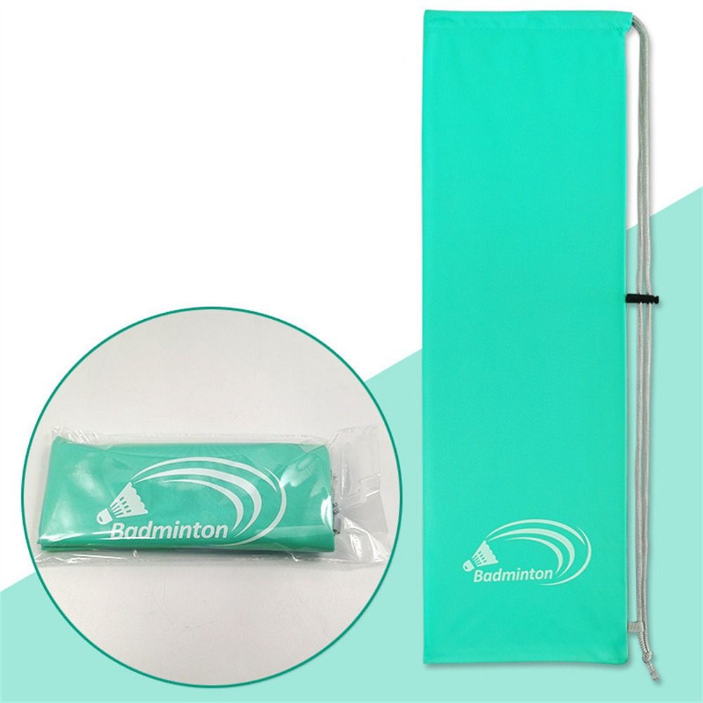 Flannel Cover Badminton Storage Bag Large Capacity Tennis Racket Bag  Protective Sleeve