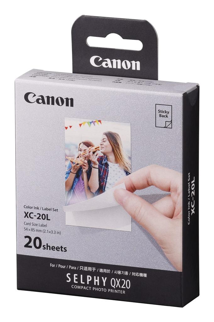 Canon XC-20L Instant Photo Paper 20 Sheets White