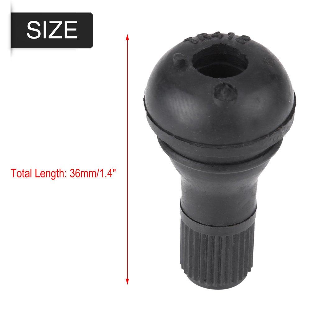 TR412 Tire Valves, Wheels, Air Valves, Trait Type, Straight Type, Snap-in Valve, Heat-resistant Core