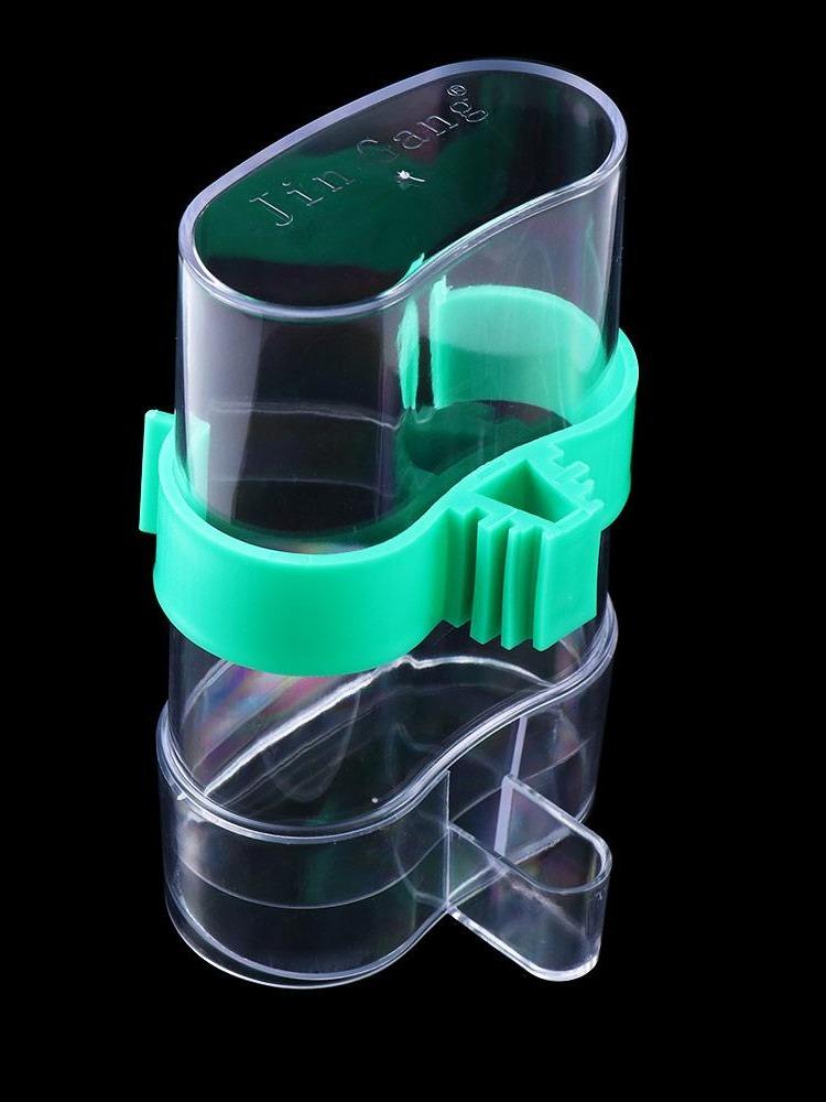 

Кормушка для птиц Универсальная пластиковая вода Еда Автоматическое кормление попугаев Дозатор для птиц Клетка Аксессуары