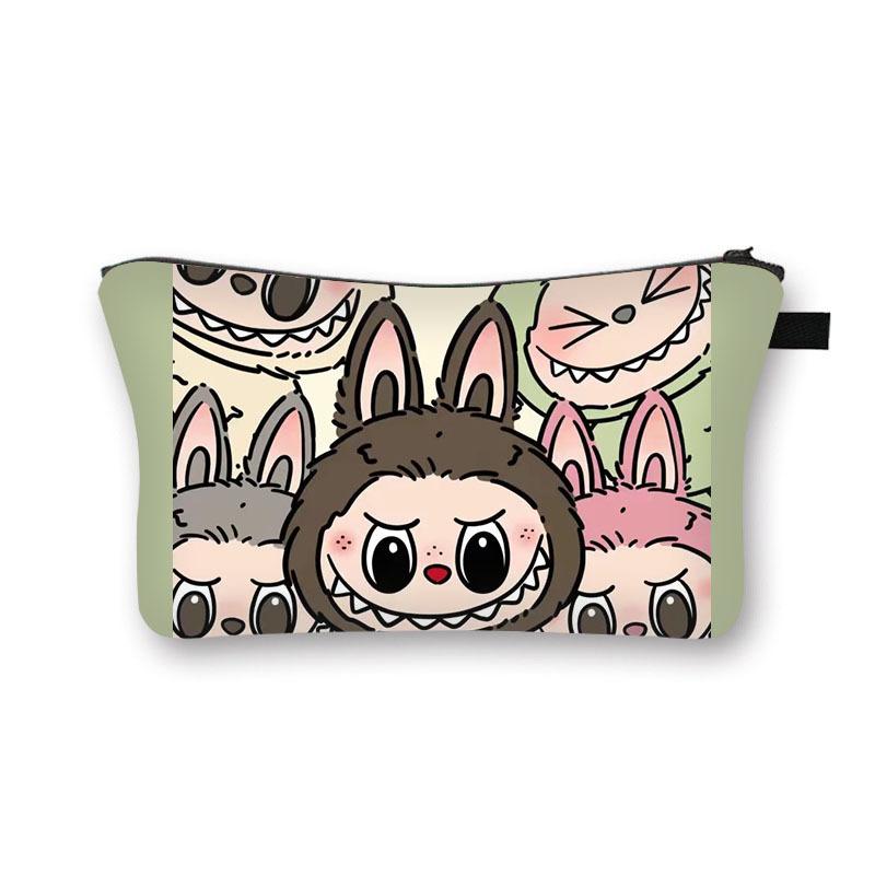 Cosmetic Bag for Girls, Large Capacity, Cute Storage, Toilet Bag, Portable Clutch Bag.