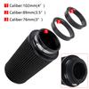 RASTP-3" 3.5" 4" Race Car High Flow Cold Air Intake Air Filter Three Sizes Conical Washable Air Filters 10.6" Tall OFI141