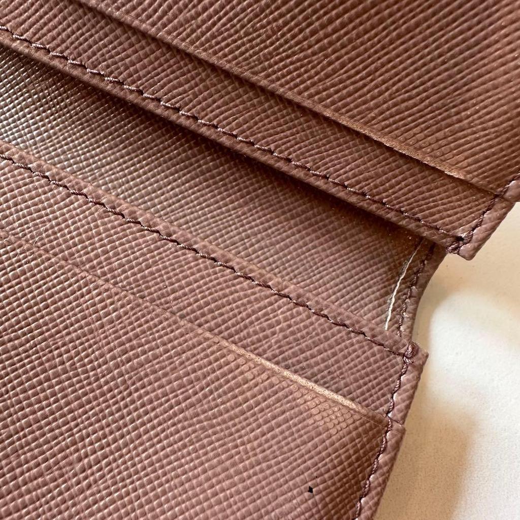 Used PRADA Saffiano Card Case
