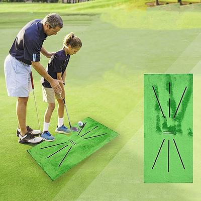 Golf Mat Swing Batting Practicer Indoor Hitting Mat Practice Mat Training