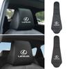 CKU5 Car Seat Headrest Cover Leather Neck Pillow Protector Interior For Lexus UX250h RX450h CT200h RX400h NX300h RX350 RX300 GX47