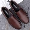 Scarpe Casual da Guida da Uomo di Marca di Lusso Comfort Mocassini da Uomo Piatti in Gomma Resistente all'Usura Scarpe da Uomo Moda in Vera Pelle Slip-On