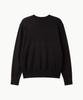 Leondi Min Side Button V-Neck Knit - Black