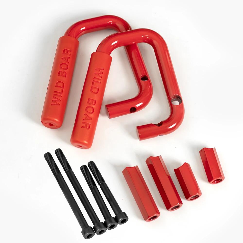 Rear & Front Grab Bar Steel Grab Handles FOR 2007 2008 2009 2010 2011 2012 2013 2014 2015 2016 2017 2018 Jeep Wrangler JK 4 Door