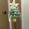 Hanging Plush Toy Doll Material Kit Xmas Tree Christmas Decoration Christmas Wind Chime  Xmas Party