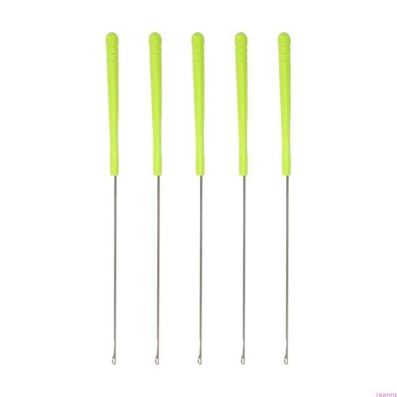 5 шт. Крючок для вязания крючком с пластиковой ручкой для плетения кос, Крючок для вязания крючком China Mainland