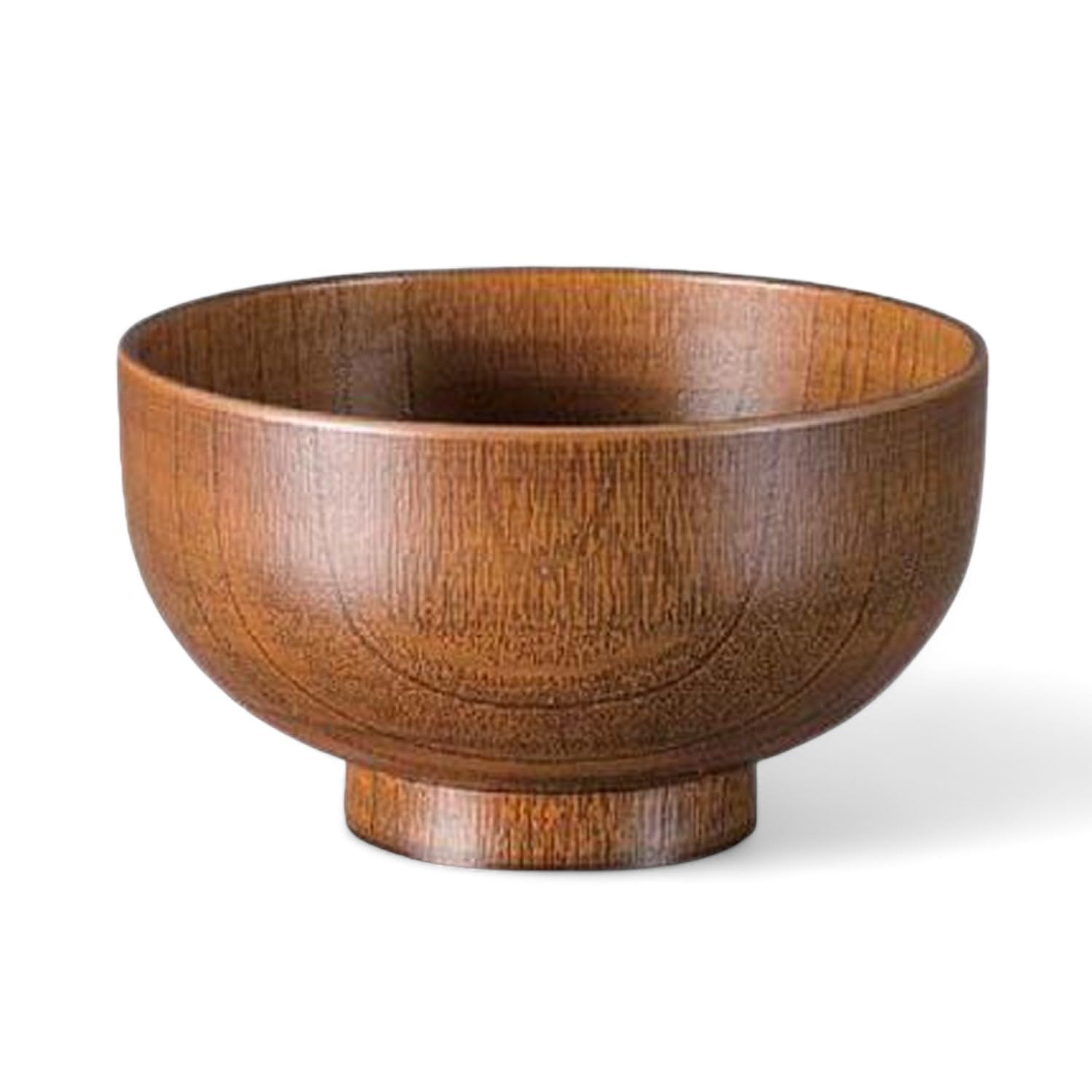 Miso Soup Heat Wood Grain Made in Japan J-kitchens Bowl, Resistant, 110ml, Finish,