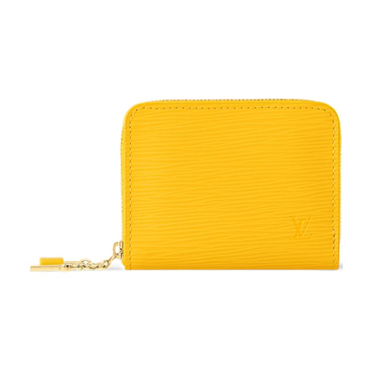 

Louis Vuitton Zippy Letter Logo Gold Hardware Leather Wallet Women Wallet Ginkgo-Yellow M13615 Gift Set(Basic Set+Box+Shopping Bag)