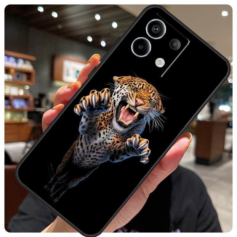 Wolf Dog Cat Bird Lion Tiger Animal Case For Xiaomi Redmi Note 14 10 11 12 13 15 Pro Plus Cover For Redmi 15 15C 14C 10C 12C 13C