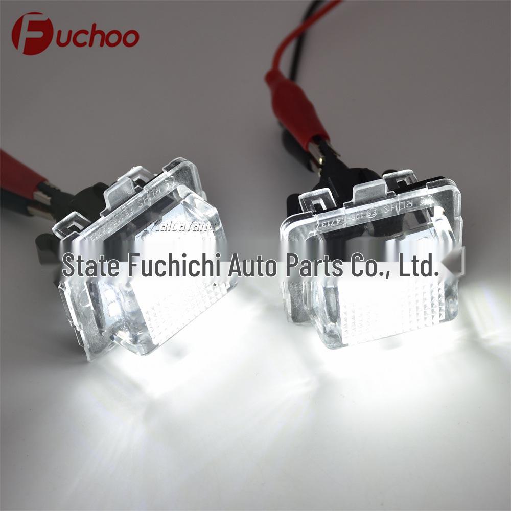 Compatible LED License Plate Light for Mercedes-Benz W204/S204/W212/S212/C207/C216/W221