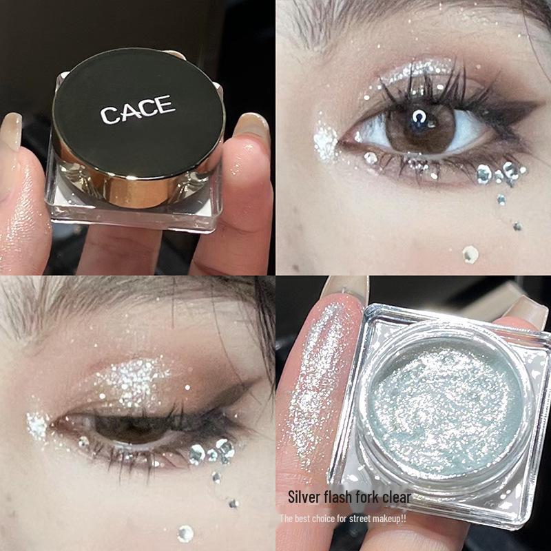 CACE Glitter Ice Diamond Eyeshadow - High Gloss, Pearlescent Makeup