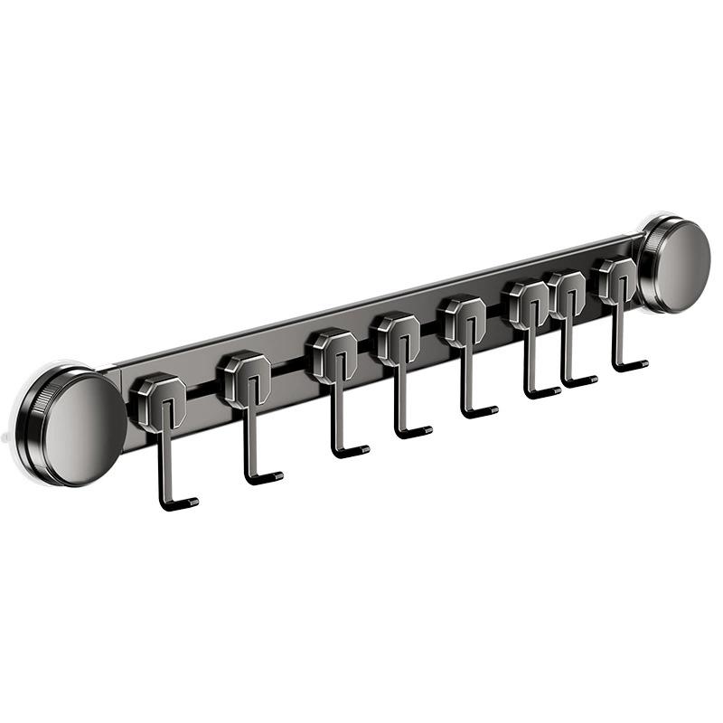 

Estante de cocina con ganchos adhesivos sin taladrar para colgar utensilios y organizar la pared