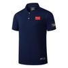 Men's Chinese Style Sportswear Set: Summer Quick-Dry Lapel Polo Shirt & Shorts