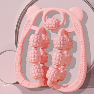 WEZHO Little Bear Double-Row Leg & Back Massager Roller