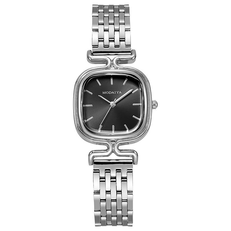 Trendy Square Dial Quartz Women's Watch - Fashionable and Versatile