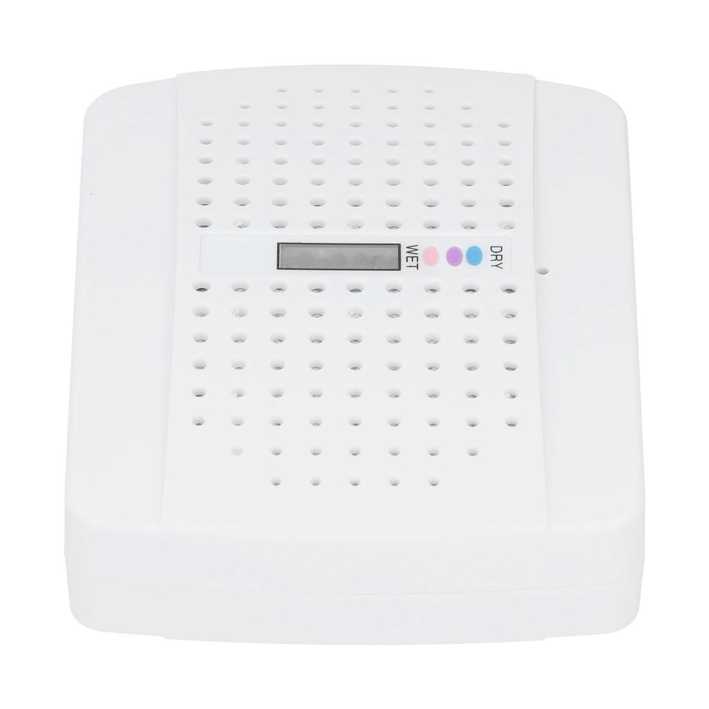 Mini Dehumidifier Reusable Mute Bookcase Wardrobe Moisture Absorber Equipment White