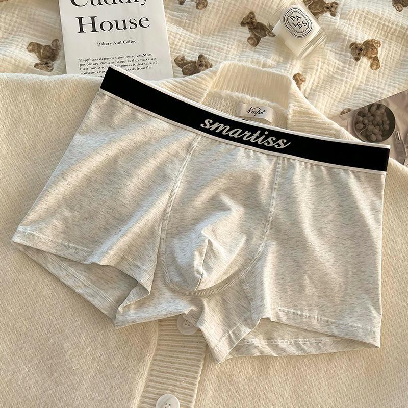 

Мужское нижнее белье из чистого хлопка, полностью хлопковое, хлопок класса А, дышащее, бесшовное, антибактериальное, 7A, большие размеры, мужские брюки на плоской подошве с четырьмя углами XXXL