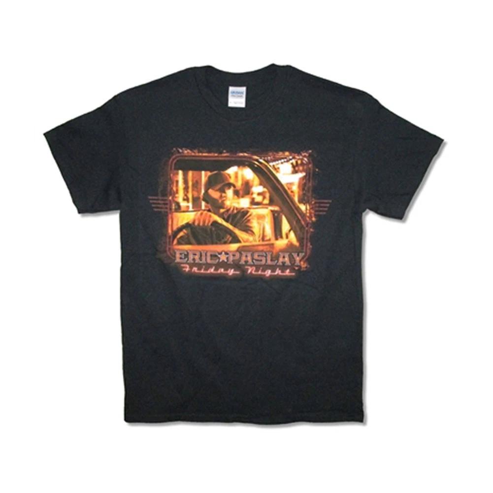 Men s Eric Paslay Friday Night T-shirt Medium Black XS