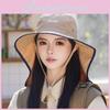 Summer Sun Protection Hat With Wide Brim And Neck Shield For Women Outdoors