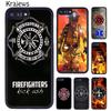 Krajews Fire Fireman Firefighter Phone Case Cover For iPhone 17 Air 16 15 14 Plus 11 12 13 Pro Max Coque