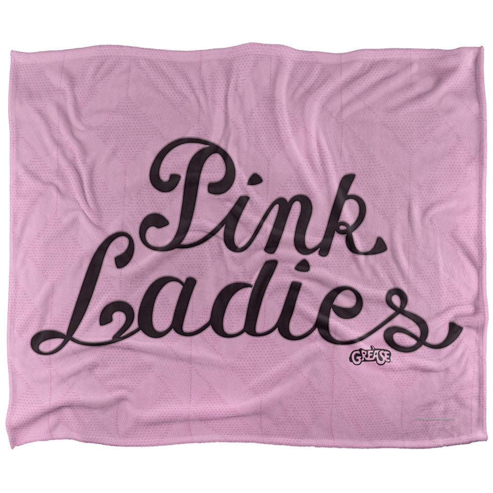 Grease Pink Ladies Silky Supersoft Blanket
