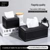 European Leather Tissue Box - Creative Pull-Out Design for Home, Hotel, or Restaurant