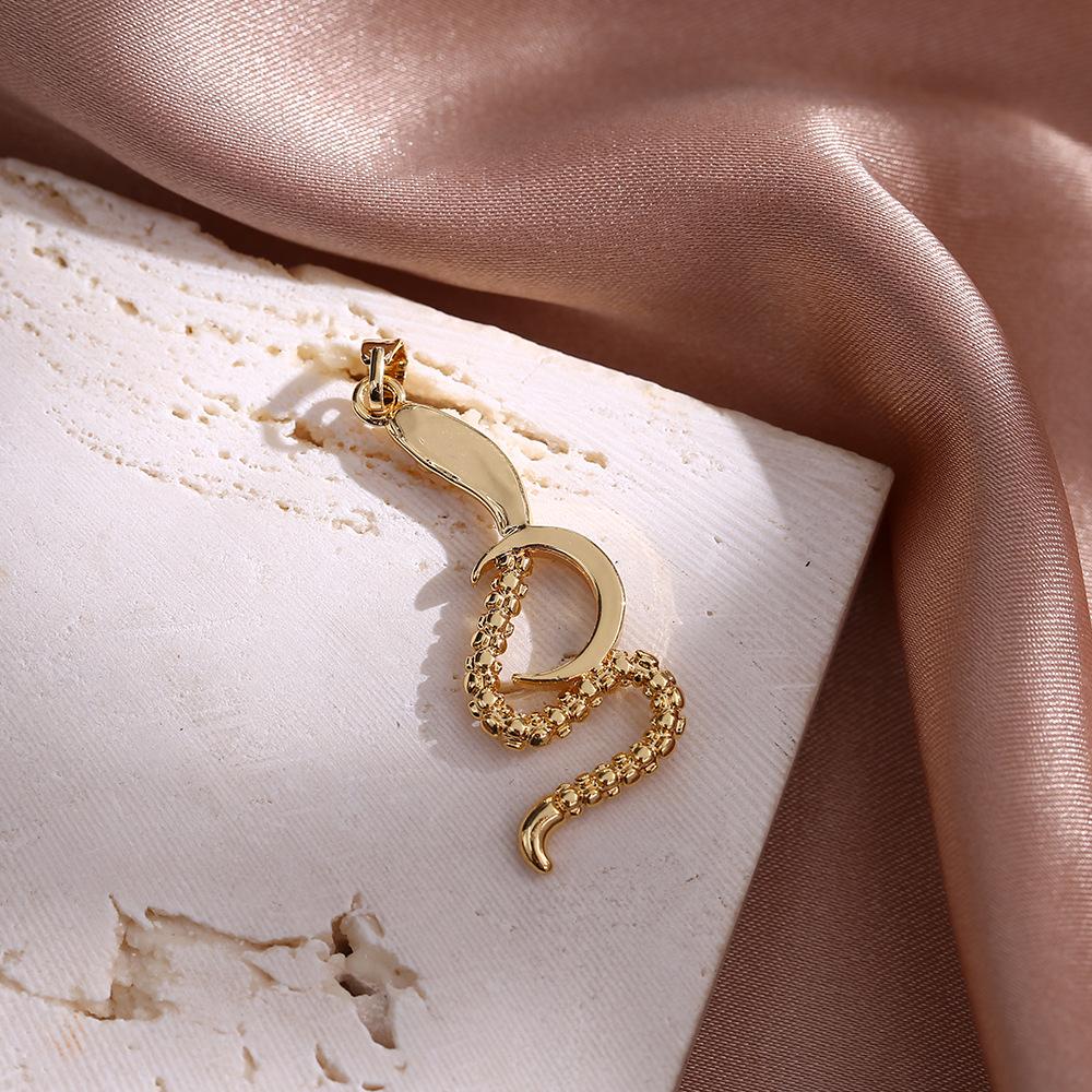 İlkbahar Ve Yaz Elektrokaplama Alaşım Küpeler Kendin Yap Yılan Kulak Tokası Küpeler, Haoshi Elmas Küpe Aksesuarları İle İşlenmiş