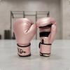 Secure Boxing Gloves with Mesh | Glossy Synthetic Exterior, Padded Punching Surface,