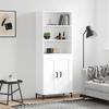 VidaXL Highboard White 69.5x34x180 Cm Engineered Wood 3189957