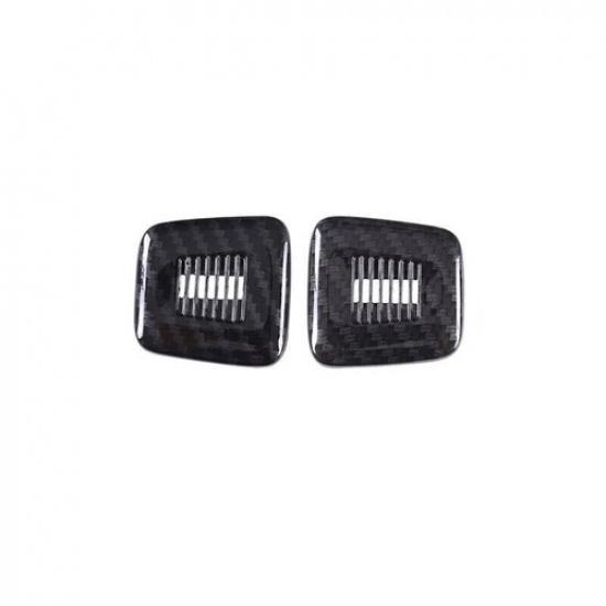 For BMW X3 G01 X4 G02 2018-2021 Carbon Fiber Roof Speaker Ring Trim Decoration