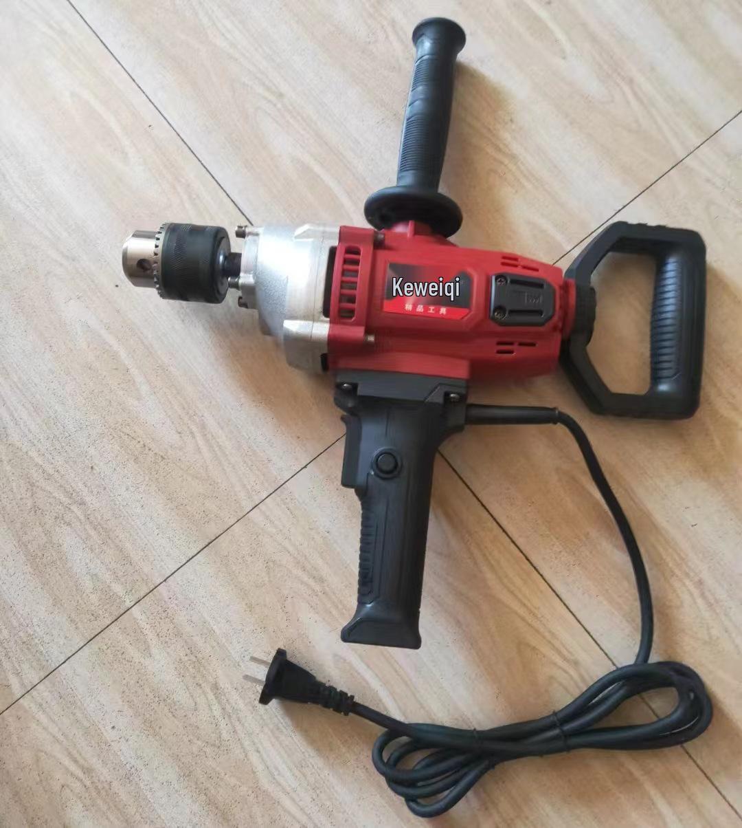 Industrial-Grade Handheld Electric Mixer for Cement, Plaster, Meat, Flour & Paint