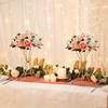 15 Heads Real Happy Flower Mini Photography Photo Gift Valentine's Day Flowers 10 Colors Natural Simulated Rose Home Decorative
