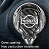 ATB3   Car ONE-CLICK Start Buttons Protective Decoration Cover For Nissan Juke Qashqai X-Trail Leaf Patrol Altima Maxima Micra Murano