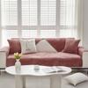 Sofa Cushion Winter Plush Non-Slip Simple Modern Light Luxury Leather Seat Cushion Four Seasons Thickened Velvet Sofa Cover