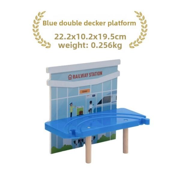 All Kinds Wooden Tunnel Station Platform Wooden Train Track Accessories fit for Brand Wooden Railway Track Toys for Children