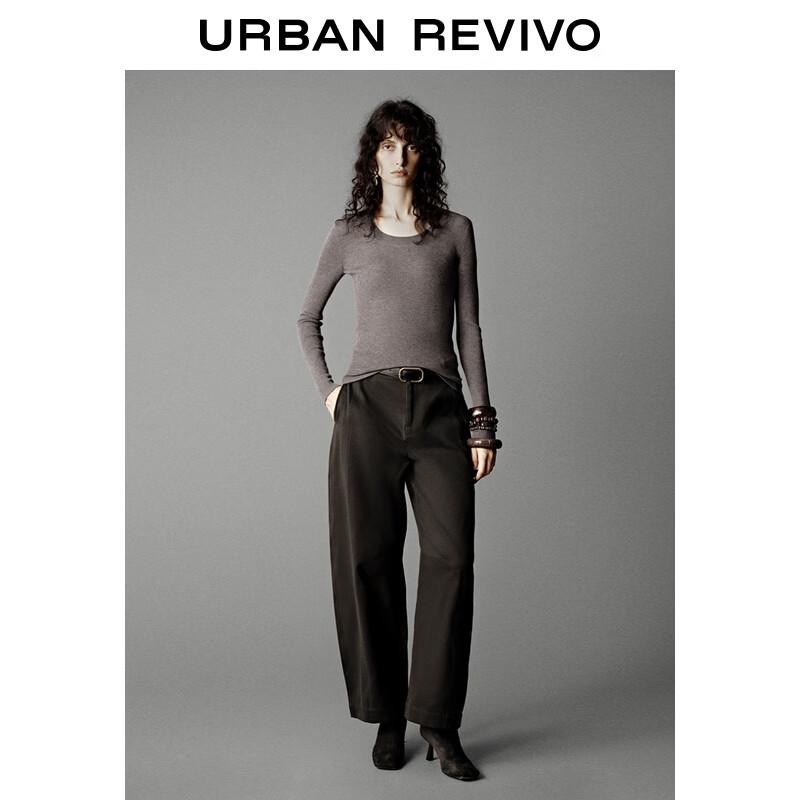 UR Women's 2025 Autumn Slim-Fit Knit Top UWM950099