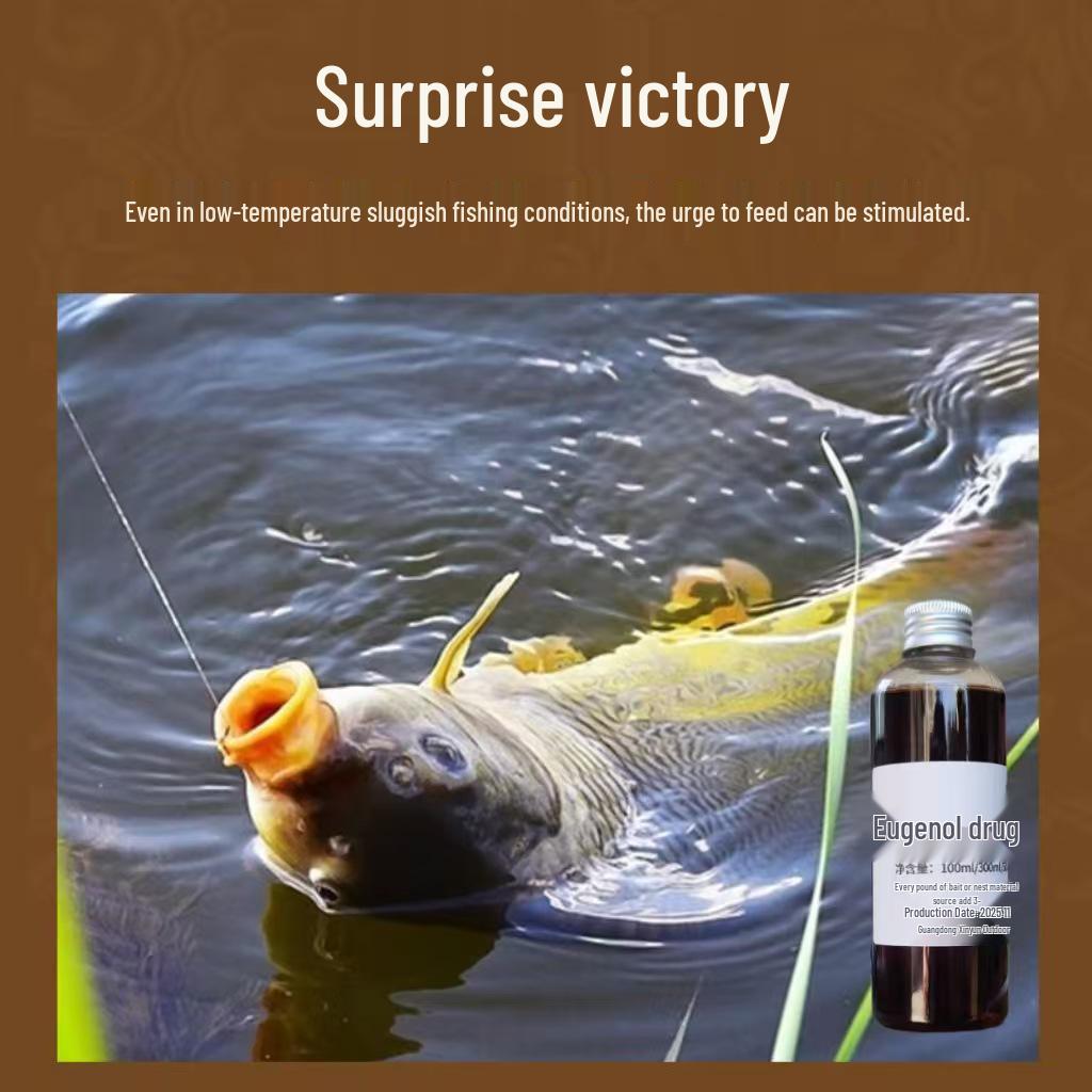 Eugenol 99,8% Czystości Anestetyk dla Ryb do Akwakultury i Transportu na Żywo