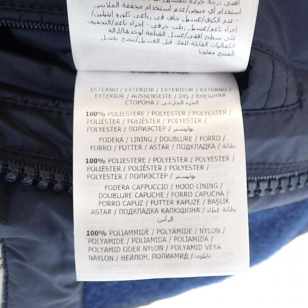 Moncler E20914133785_549SM 2 Pánská péřová bunda Námořnická modř polyester