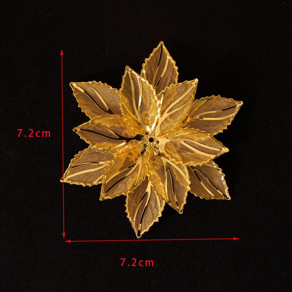 Iron DIY Hairpin Kit: 3D Ancient Costume Hair Accessories, Multi-layer Handmade Floral Pieces