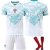 Tricou de Fotbal Portugalia Away Cupa Mondială 2026 pentru Copii și Adulți