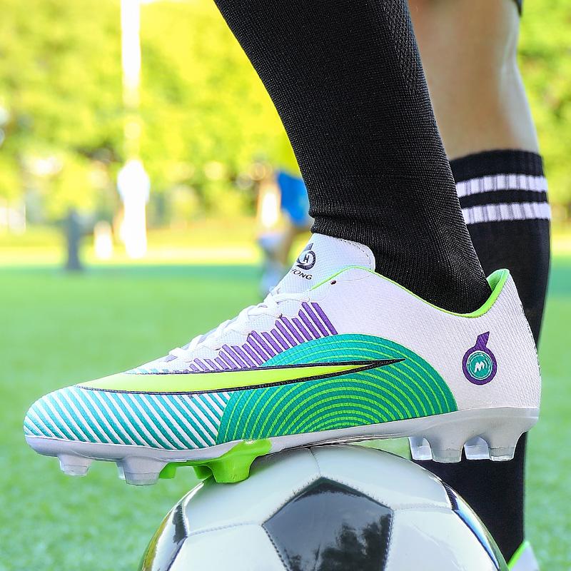 Modische Herren-Fußballschuhe FG/TF, rutschfeste Rasen-Fußballschuhe, Trainingsschuhe, ultraleichte Outdoor-Sneaker, lässige und bequeme Fußballschuhe