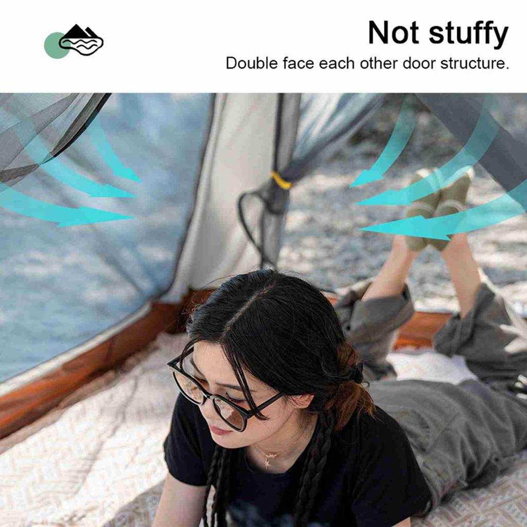 Outdoor Self Driving Travel Camping Tent Automatic Quick Opening Tent Portable Rainproof Sunshine Proof Tent Fishing