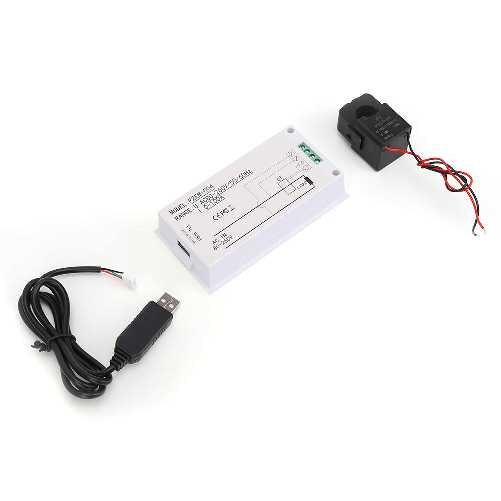 

LED Digital Display Voltage Current Power Energy Meter Multifunction Tester(PZEM004 (Tester Split