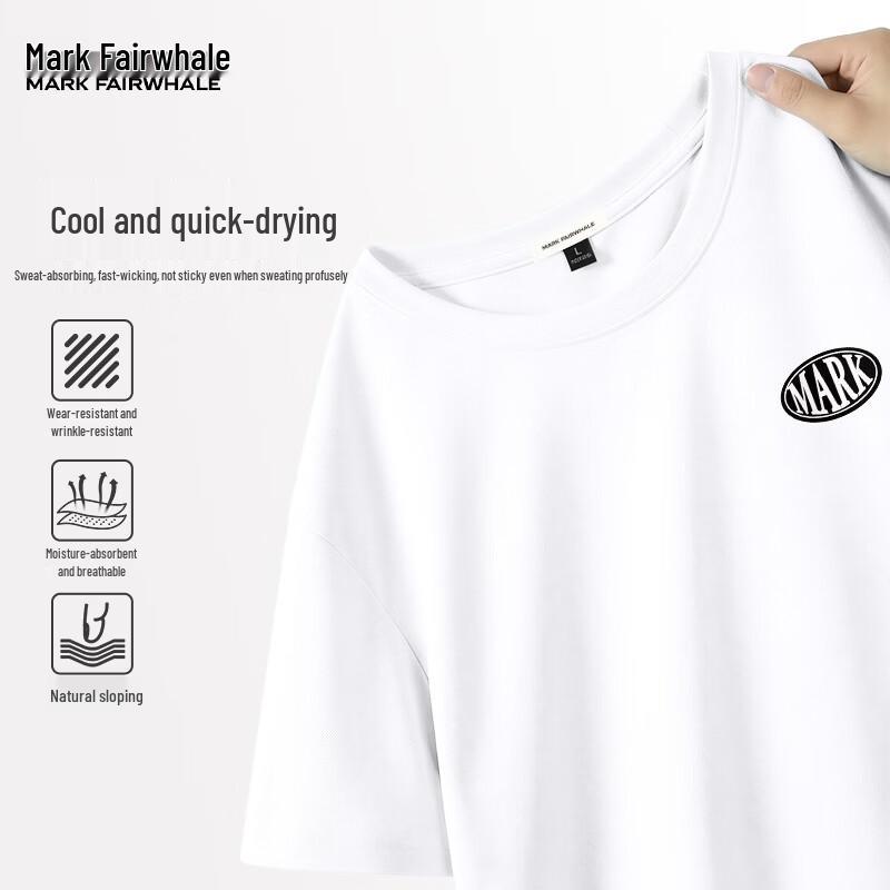 

MARK FAIRWHALE Men s Lightweight Breathable Pique T-Shirt 4XL