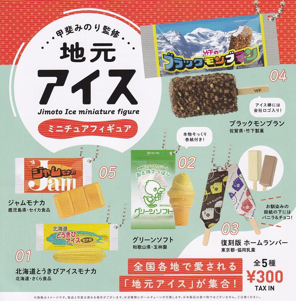 Local Ice Miniature Figures of 5 Gacha Capsule Toy [Set (Complete)]
