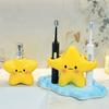 400ML Ceramic Soap Dispenser Star Shaped Ceramic Star Lotion Bottle  Bathroom Accessories